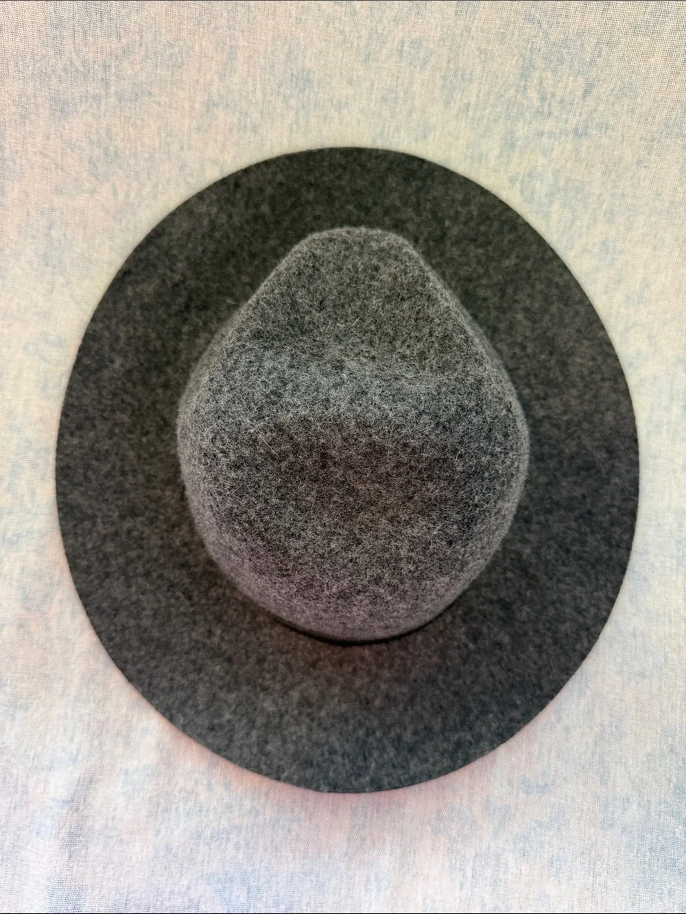 Ecoté Wool Fedora Gray Charcoal